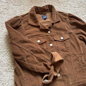 GAP Brown Corduroy Shirt Jacket